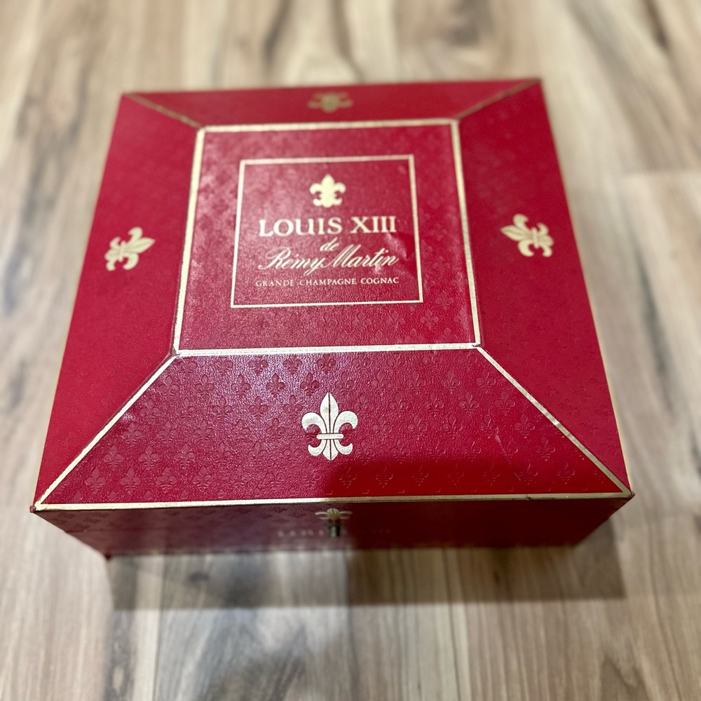 Empty Box Of Remy Martín, Louis XIII With Certificate.